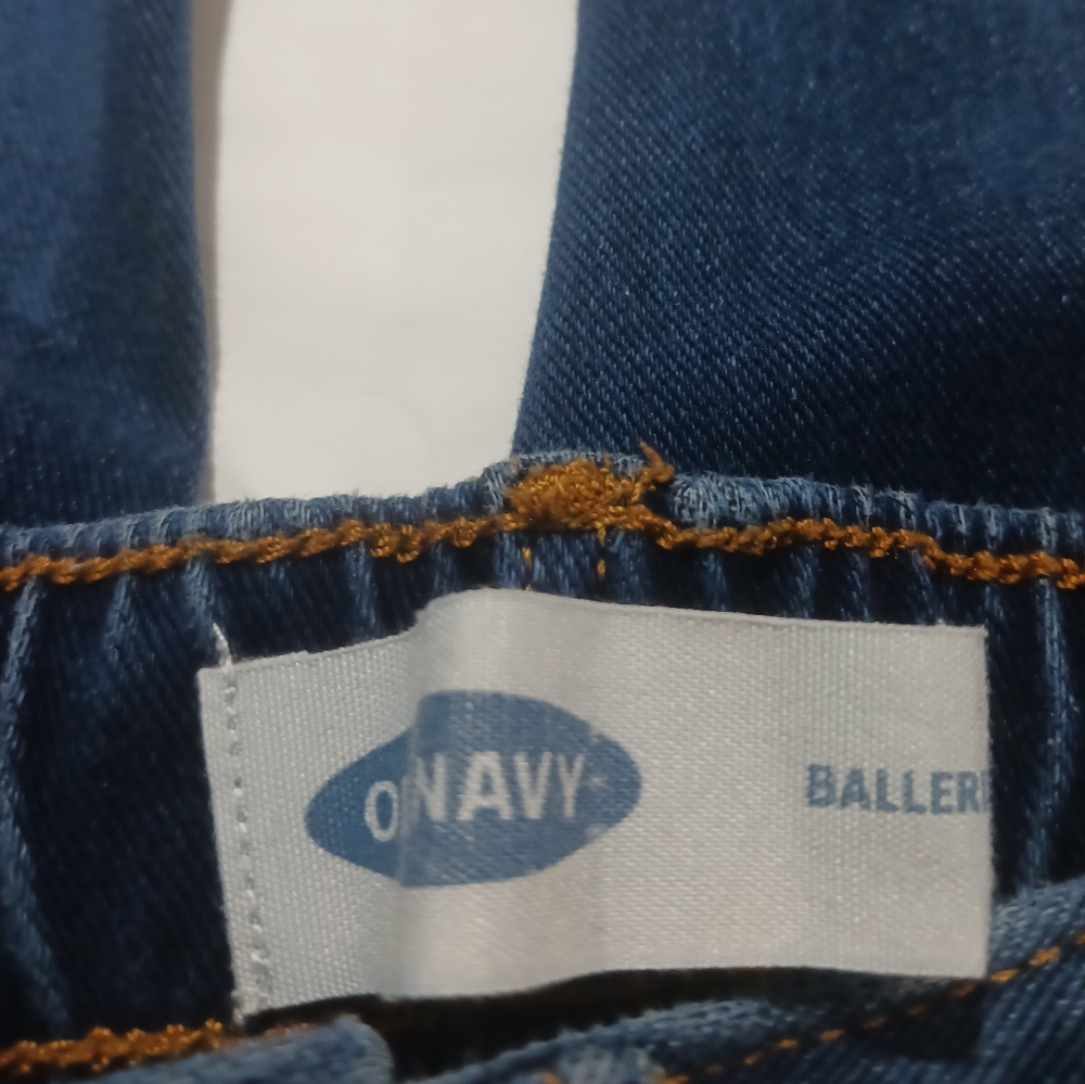 $4 Final Old Navy "Jeggins & Straight Leg Jeans" Sz. 2T Navy Denim - Picture 8 of 8